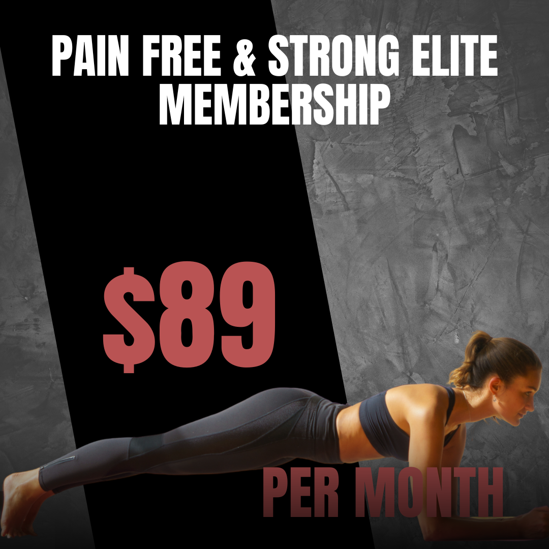 pain free and strong elite membership